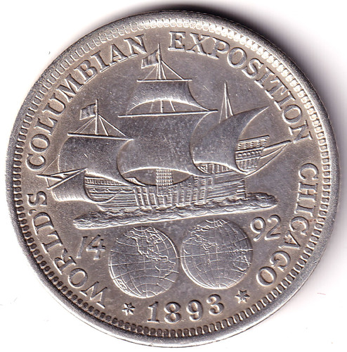 Usa 1893 half - av-vd,