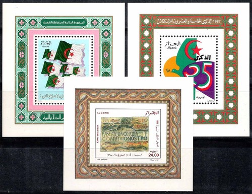Algerien 1984 5 6 - 1984-98, bl.5-6,9