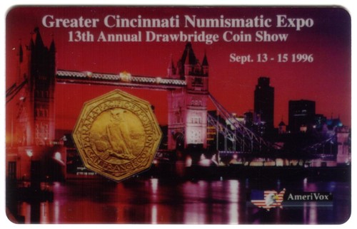 Cincinnati coin expo - coin,
