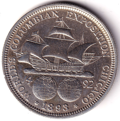 Usa 1893 half - usa,